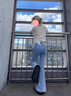 鉑吶苓毛毛拖鞋女仿兔毛外穿人字拖春秋季棉拖鞋時(shí)尚交叉毛絨鞋子棉鞋 毛毛拖鞋卡其色（仿兔毛） 37-38 曬單實(shí)拍圖