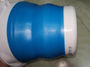 光威（GW） 光威可折叠开饵盆便携式饵盘和饵盆硅胶便携式洗车打桶加厚鱼桶 GW折叠桶（蓝白）5L 实拍图