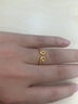 福萌緊箍咒戒指古法黃金金箍棒足金情侶對戒男女款活口結婚送女友禮物 緊箍咒(約2.74g)120-180斤 曬單實拍圖