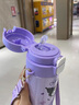 NEXT ROAD英國聯(lián)名庫洛米保溫杯兒童女孩316雙飲吸管杯小學生上學專用水壺 【正版三麗鷗】庫洛米 480ml 曬單實拍圖