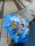 覓咖兒童黑膠晴雨兩用防曬雨半自動(dòng)傘男女幼兒園太陽(yáng)學(xué)生輕便防曬雨傘 黑膠雙層【中號】汪汪隊 曬單實(shí)拍圖