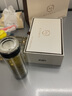 格亞（GEYA）AG+銀離子雙層玻璃杯茶杯男士水杯抑菌商務(wù)辦公泡茶杯子團購定制 升級抑菌版黑色380ml 曬單實(shí)拍圖