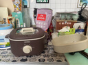 膳魔師（THERMOS） 多功能鍋電火鍋 2.5L家用小火鍋電炒鍋帶蒸屜 EHA-4333A 可可棕 曬單實(shí)拍圖