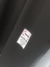 極溪t恤男夏季時尚潮流短7分袖男寬青少年校園風(fēng)冰絲衣個性潮流男 T05黑色 M 曬單實拍圖