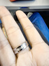 丹尼爾惠靈頓（DanielWellington）dw戒指男女 星環(huán)銀色情侶戒指 表白新年禮物送女生送男友 56號 DW00400104 銀色 曬單實(shí)拍圖