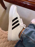 阿迪達(dá)斯 （adidas）官方艦店男鞋 2025夏季新款運(yùn)動鞋潮流時尚耐磨休閑鞋低幫板鞋子 經(jīng)典款板鞋/小白鞋 41 曬單實(shí)拍圖
