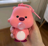 今詡 露比吹泡泡Loopy吐泡泡卡通可愛(ài)掛件鑰匙扣解壓小海貍luppy禮物 手感軟糯好rua捏一捏吹出大泡~ 曬單實(shí)拍圖