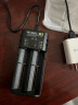 微笑鲨 18650锂电池3.7V-4.2V USB多功能2A充电器单双槽快充过充保护 实拍图