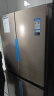 奥马（Homa）超薄冰箱365升风冷无霜一级能效双变频十字对开门双开门四门家用薄款电冰箱BCD-365WDK/B 实拍图
