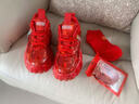 百麗香奈（BAILIXIANGNAI）婚鞋女運動(dòng)鞋中式紅色新娘鞋結婚不累腳平底禾秀婚紗兩穿平時(shí)可穿 中國紅【跟高5.5厘米】 36 曬單實(shí)拍圖