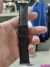 港爵適用oppowatch2/3/se表帶專(zhuān)用oppo watch3por智能手表帶真皮男女個(gè)性運動(dòng)EC 真皮黑色-黑扣  oppo watch3pro 曬單實(shí)拍圖