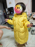笛莎（DEESHA）童裝女童2025冬季新款女寶寶可愛(ài)糖果色三防中長(cháng)款加厚連帽羽絨服 暖黃色 100 曬單實(shí)拍圖