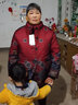晨瑤羊毛皮毛一體棉襖女冬季加厚保暖外套中年韓版棉服時尚可拆卸襖子 紅色整體羊羔毛袖子加羊毛 3XL胸圍115cm 曬單實拍圖