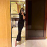 黎依奴（LISLAVE）感垂感醋酸緞面半身裙女2025夏季新款中長(cháng)款魚(yú)尾裙高腰顯瘦包臀裙 經(jīng)典黑 [春秋款9836裙長(cháng)90左右] XL 曬單實(shí)拍圖