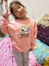 史努比女童春裝套裝2025時髦兒童運動休閑衣服洋氣中大童春季衛(wèi)衣兩件套 曬單實拍圖
