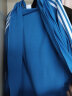 阿迪达斯（Adidas）外套男户外休闲时尚舒适防风夹克跑步透气运动服 TR30J5-CBUW 蓝色连帽夹克 M 实拍图