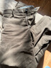 哈吉斯（HAZZYS）男裝 秋冬款磨毛保暖男褲子日常通勤休閑褲男ATDZP0BDF51 棕色BW 34 （175/82A） 曬單實(shí)拍圖