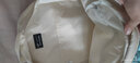 斯凱奇（Skechers）男女同款新品學(xué)院風(fēng)純色百搭書(shū)包大容量旅行雙肩包L124U071 豆腐白/0211 99 曬單實(shí)拍圖