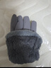 雪茜曼（XUEXIMAN）手套女冬季觸屏加絨加厚毛絨手套防風(fēng)寒滑雪騎行分指手套 曬單實(shí)拍圖
