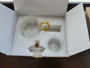 76耐高溫錘紋茶壺玻璃茶具套裝辦公室泡茶水壺家用功夫茶具 500毫升含香壺+6個直筒小杯 130ml 曬單實(shí)拍圖
