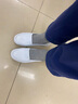 幸為白色氣墊護(hù)士鞋女新款透氣防臭醫(yī)院坡跟軟底平底舒適廚房韓版單鞋 1188白色 37 曬單實拍圖
