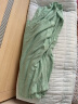 良良儿童夏凉被婴儿盖被宝宝毯子盖毯空调盖毯竹纺贴身冰丝毯 竹纤维针织盖毯（125*115cm)绿色 实拍图