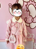 戴維貝拉（DAVE＆BELLA）Hello Kitty聯(lián)名戴維貝拉女童連衣裙秋冬童裝國風(fēng)裙子 曬單實(shí)拍圖
