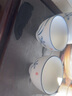 茗枝 陶瓷茶杯 德化羊脂玉白瓷手繪日式品茗杯家用泡茶單杯小號茶具 幽蘭元正杯 安全裝 曬單實(shí)拍圖