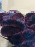 幕加格皮草帽子女冬季獺兔毛老太太中老年人帽奶奶加厚保暖媽媽圍巾毛線(xiàn)帽2544 香芋紫 (帽子+圍巾) 曬單實(shí)拍圖