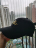 蘇木佰（SOMUBAY）四季大頭帽子男大號棒球帽加大碼男士胖子春秋鴨舌帽夏季大頭圍 BQM-623 四季棉布 黑色金標 慎拍超大號XXL【約62-68cm】 曬單實(shí)拍圖