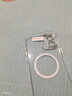 卡萊澳 適用蘋(píng)果16plus手機(jī)殼磁吸無(wú)線充電iPhone16Plus電鍍自帶鏡頭膜防摔隱藏支架 透明色【磁吸支架】 曬單實(shí)拍圖