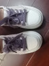 百丽母亲节礼物透气网面小白鞋女新款厚底休闲运动板鞋B1175BM3 紫色 39 实拍图