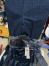 安依蓮格子小西裝女職業(yè)裝套裝春秋長袖面試西服正裝經(jīng)理工作服地產(chǎn)工裝 2026藍(lán)色西裝　長袖 S 曬單實拍圖