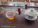 匠之典作 加厚木把玻璃公道杯耐熱茶漏茶濾套裝日式茶海過(guò)濾分茶器茶具配件 G09蘭花公杯+一體茶漏 曬單實(shí)拍圖