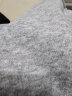 Foss Phil裤子男士春夏季直筒裤垂感阔腿裤宽松百搭运动休闲裤206灰色XL 实拍图