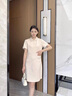 AEMAPE小香風(fēng)POIO連衣裙女2025夏新款時(shí)尚優(yōu)雅簡(jiǎn)約休閑顯瘦小個(gè)子裙子女 皮粉色 L 建議105-115斤 曬單實(shí)拍圖
