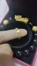 謝瑞麟（TSL）黃金戒指婚嫁對戒活口福字足金情侶結(jié)婚對戒YN146-YN147七夕禮物 （女款約2.85克）工費約460元 曬單實拍圖