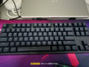 艾石头 FE 87 全键热插拔机械键盘 RGB背光 87键游戏键盘 黑色 红轴 实拍图