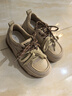 百麗（Belle）拼色休閑板鞋女2025春新商場(chǎng)同款增高厚底鞋D2V1DAM5 杏色 34 (220mm) 曬單實(shí)拍圖