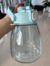 特百惠（Tupperware）大肚杯1.1L男女学生儿童塑料杯大容量吸管直饮双用水杯子 马卡蓝 实拍图