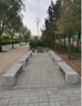 皓純公園大理石長椅石條凳休閑石凳長椅花崗巖石椅石凳戶外靠背石頭椅 1.2m普通長凳不含郵費【非主圖款 曬單實拍圖