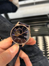 古尊（GOLGEN）手表男士自動(dòng)機械表鏤空腕表國表防水爵士系列生日禮物送男友6158 藍盤(pán)藍皮鏤空機械男GN.6158M.RU 曬單實(shí)拍圖