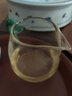 班意 公道杯加厚耐熱防爆玻璃小龍膽杯分茶器 家用茶海品質(zhì) 小龍膽(280ML)綠玉柄(SS款 曬單實(shí)拍圖