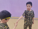 小憨鹿兒童迷彩服套裝特種6兵男童軍9裝小孩帥氣軍訓(xùn)衣服短袖夏裝薄款 英雄款(上衣+褲子) 140cm 曬單實拍圖