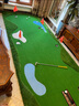 B.C.GOLF高爾夫推桿練習器室外室內果嶺高爾夫練習場(chǎng)家用辦公室高爾夫練習 坡度款中速草2*5米 曬單實(shí)拍圖