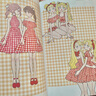FASHION ILLUSTRATION BOOK 進(jìn)口藝術(shù) 時(shí)尚插畫(huà)集 曬單實(shí)拍圖