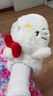 oein冬天hello kitty棉拖鞋秋冬可愛(ài)外穿防滑居家室內(nèi)棉白包跟毛毛鞋 【kt貓】包跟棉拖 36-37 (230mm) 曬單實(shí)拍圖