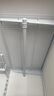 美達斯衣帽間定制衣柜簡(jiǎn)約現代整體衣柜定制儲物間金屬配件掛衣桿 φ2.5X90cm白色1根 曬單實(shí)拍圖