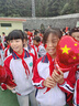 緣輝國慶節裝扮國旗氣球學(xué)校教室五角星充氣兒童小紅旗加油手持棒禮品 曬單實(shí)拍圖