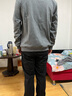 JEEP SPIRIT吉普休閑褲男士褲子秋冬款運動(dòng)休閑加絨加厚彈力寬松束腳保暖棉褲 8188黑色束腳（秋款) XL （110-130斤） 曬單實(shí)拍圖